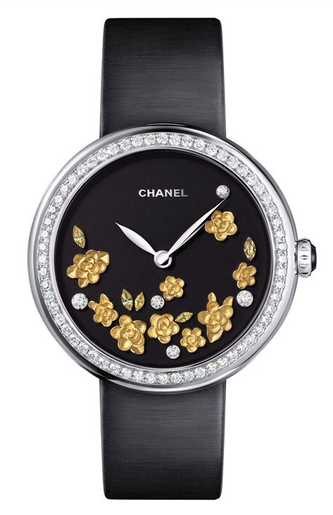 montre chanel femme|chanel mademoiselle prive watch.